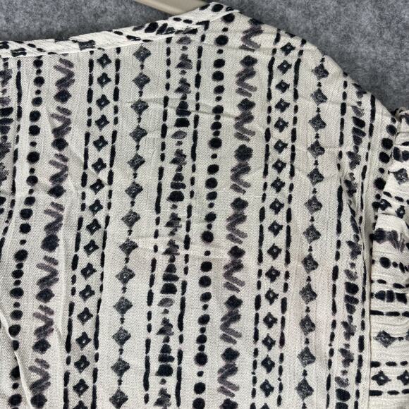 Savanna Jane Embroidered Top Womens 2X Geometric Babydoll Aztec Boho Tribal NEW - Picture 12 of 13
